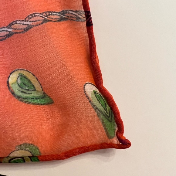 Hermès Annie Faivre Tresors Retrouves scarf - Picture 3 of 12